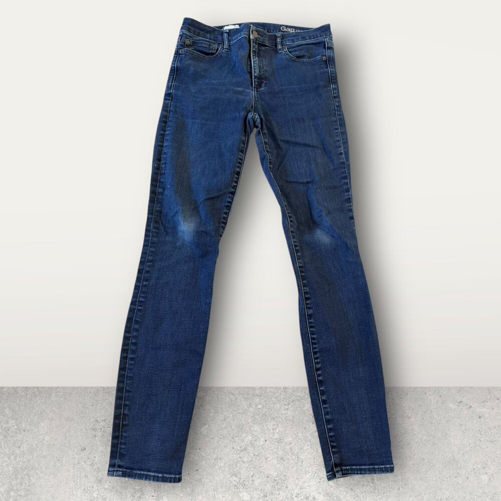 GAP Resolution True Skinny Blue Denim Jeans Size 30